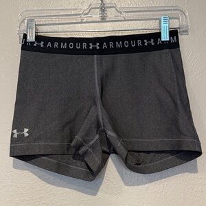 Under Armour Women's Charcoal Athletic Shorts